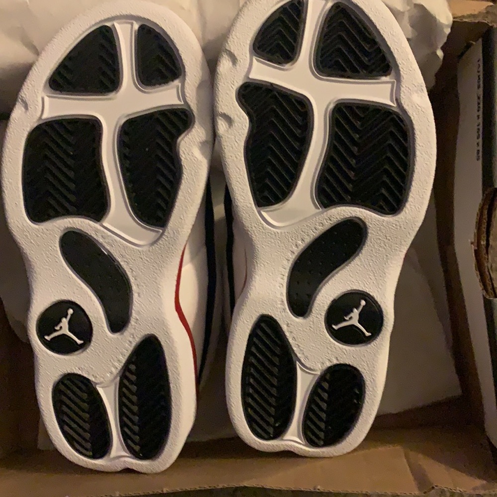 NWT White , black and red Jordan pro strong toddler 9C - Picture 2 of 3